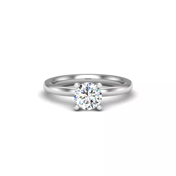 Sylvia Hidden Halo Engagement Ring