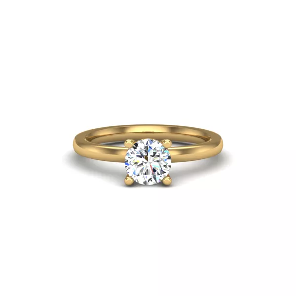 Sylvia Hidden Halo Engagement Ring