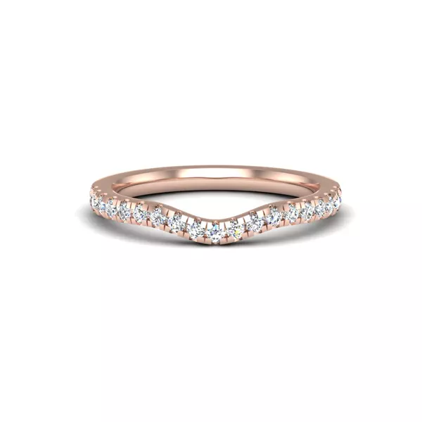 Rose Pave Band