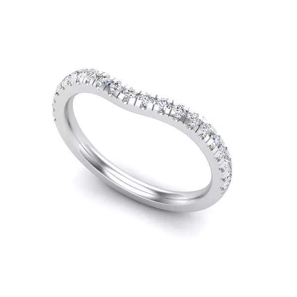 Summer Pavé Diamond Band