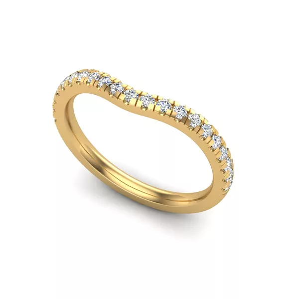 Summer Pavé Diamond Band