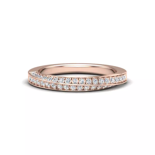 Journee Double-Row Pave Band
