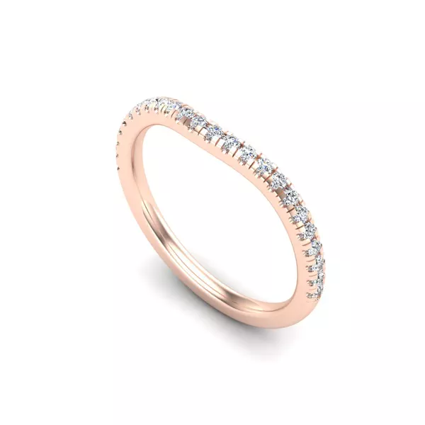 Gabriella Pavé Contoured Band