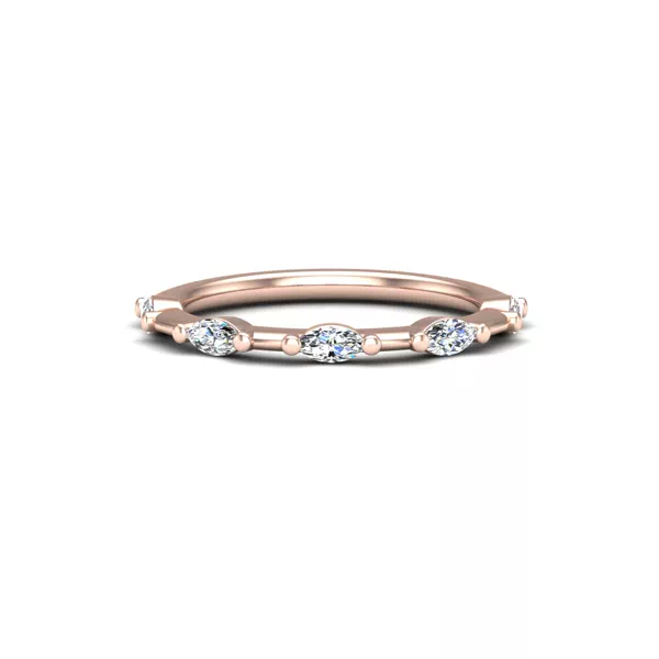 Navy Pave Band