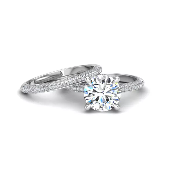 Kira Triple Pave Band