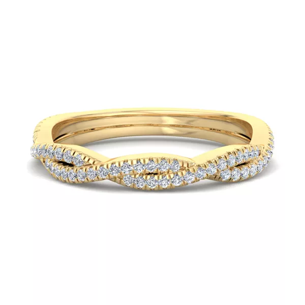 Jessica Twisted Pave Band