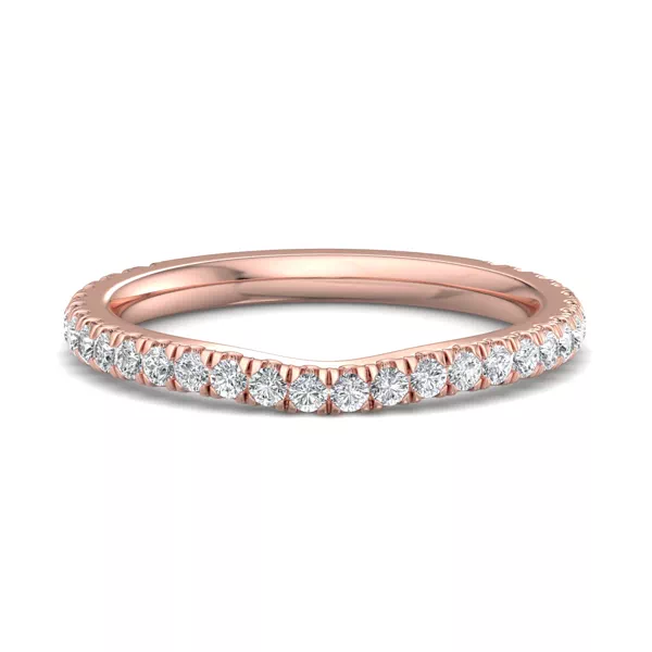Katalina Pavé Curved Band