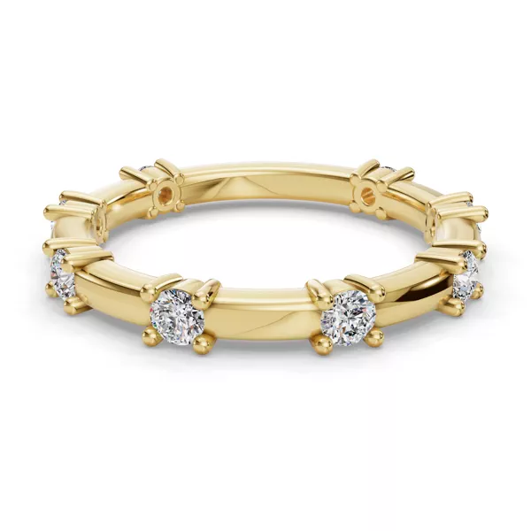 Alanna Spaced Diamond Band