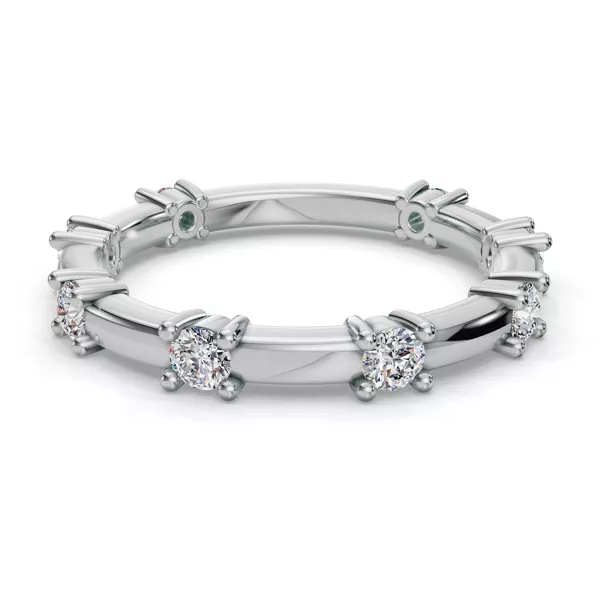 Alanna Spaced Diamond Band
