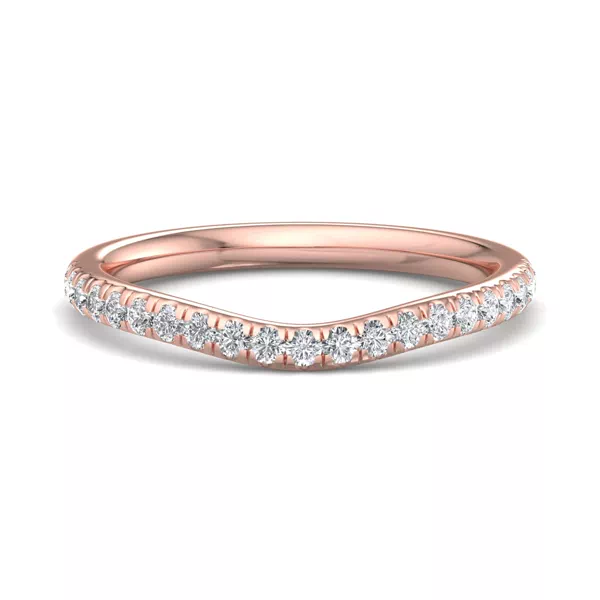 Cecelia Pavé Curved Band