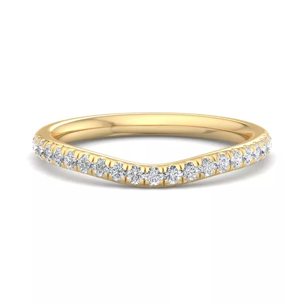 Cecelia Pavé Curved Band