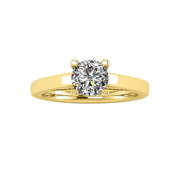 Eliza Pavé Arch Engagement Ring