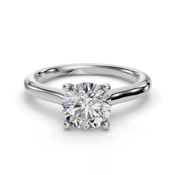 Adalynn Cathedral Solitaire Engagement Ring
