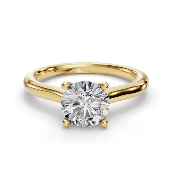 Adalynn Cathedral Solitaire Engagement Ring