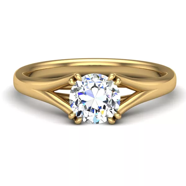 Iris Solitaire Ring