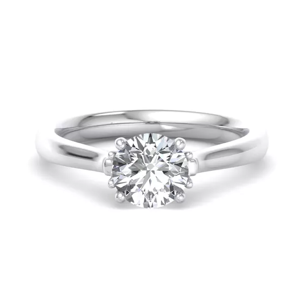 Daisy Solitaire Engagement Ring