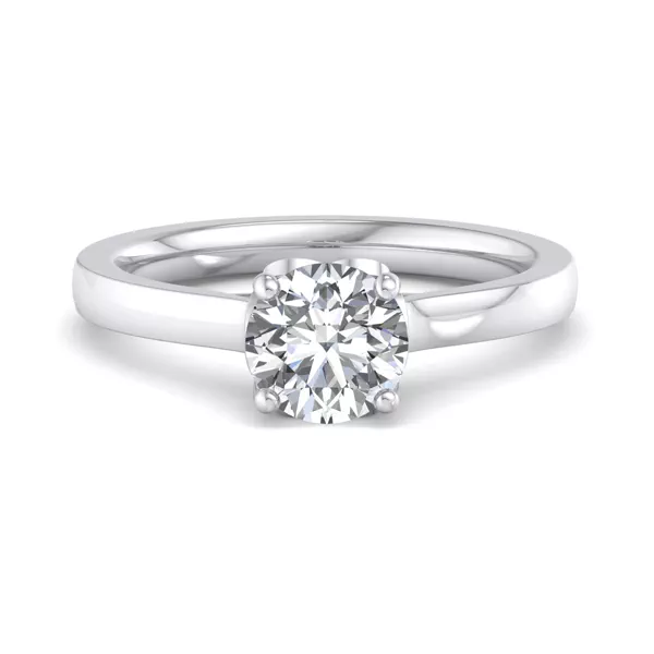 Valerie Heart Solitaire Engagement Ring