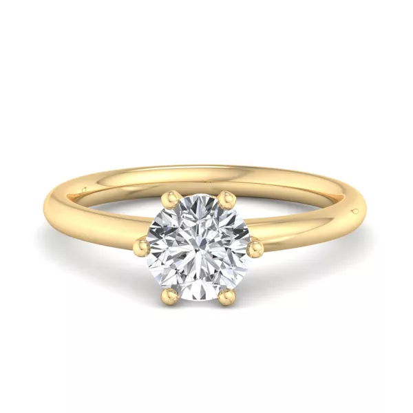 Ariella 6-Prong Solitaire Engagement Ring
