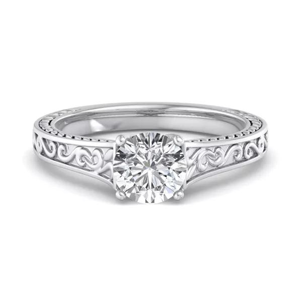Emma 4 Prong Solitaire Engagement Ring