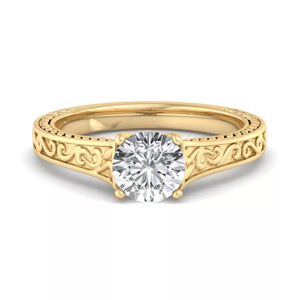 Emma 4 Prong Solitaire Engagement Ring