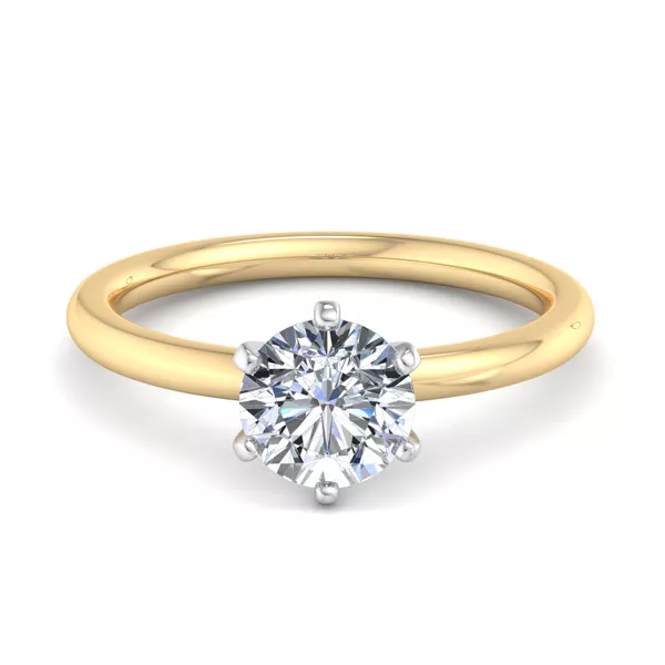 Ilana 6 Prong Solitaire Engagement Ring