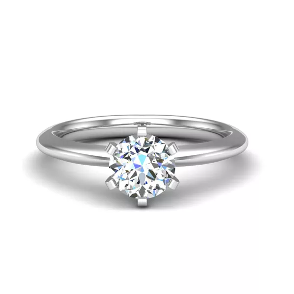Maria 6 Prong Solitaire Engagement Ring