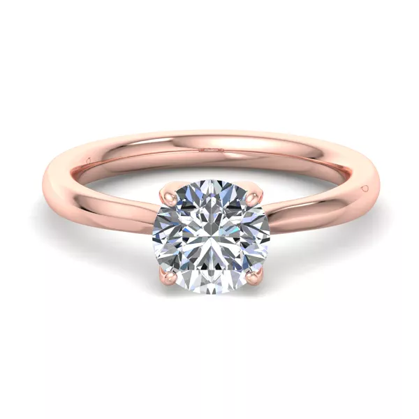 Paris Pavé Collar Engagement Ring