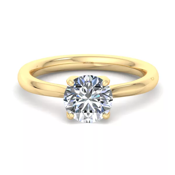 Paris Pavé Collar Engagement Ring
