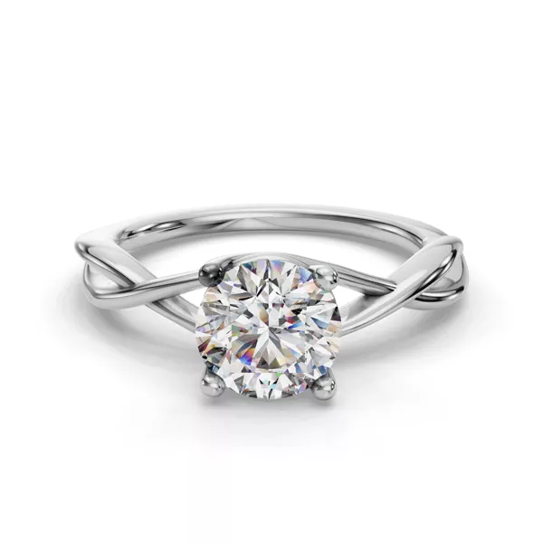 Bianca Twist Engagement Ring