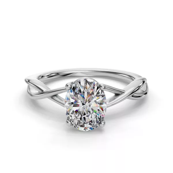 Bianca Twist Engagement Ring