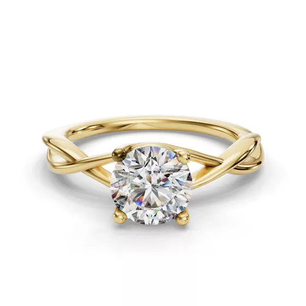 Bianca Twist Engagement Ring