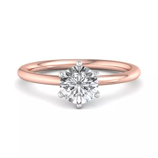 Presentation 6 Prong Solitaire Engagement Ring