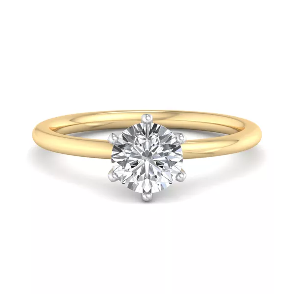 Presentation 6 Prong Solitaire Engagement Ring