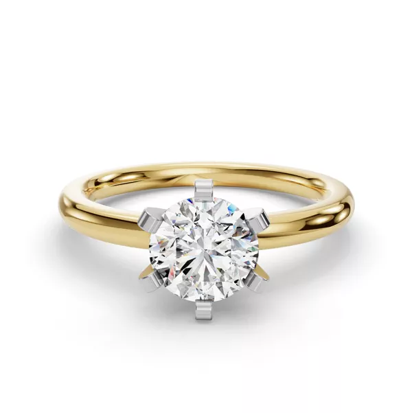 Ilana Six-Prong Solitaire Engagement Ring (2.2 mm)