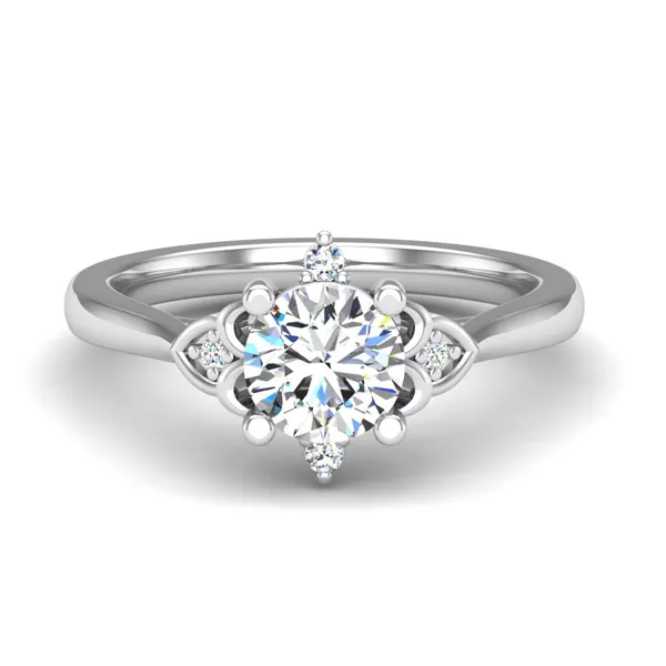 Aspen Art Deco Engagement Ring