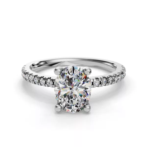 Kennedy Pave Engagement Ring