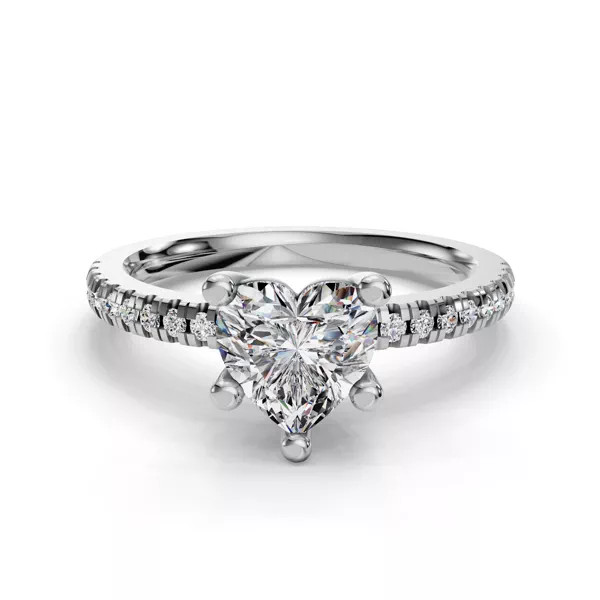 Kennedy Pave Engagement Ring