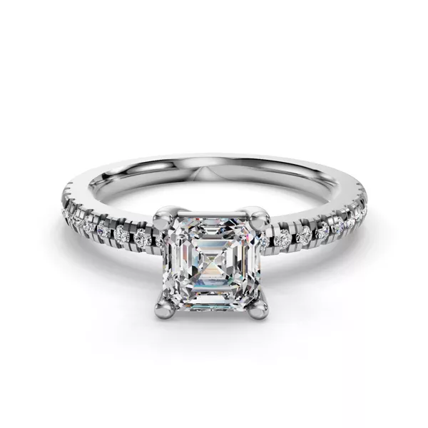 Kennedy Pave Engagement Ring