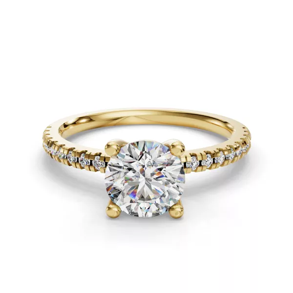 Kennedy Pave Engagement Ring