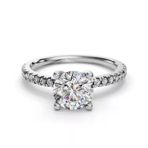 Kennedy Pave Engagement Ring