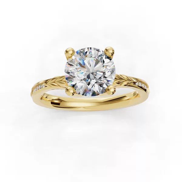 Jolene Pave Engagement Ring