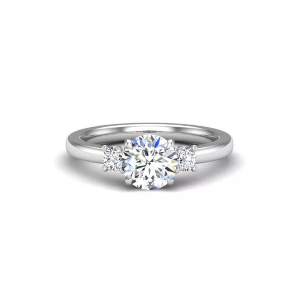 Oaklee 3 Stone Engagement Ring