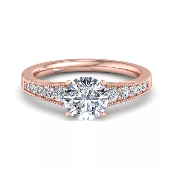 Xiamora Pave Engagement Ring