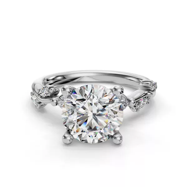 Florayne Vine Diamond Ring
