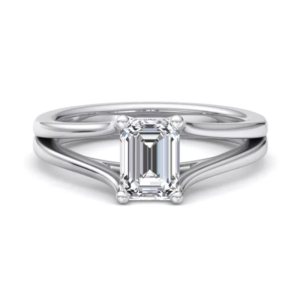 Irha Wide Split Engagement Ring