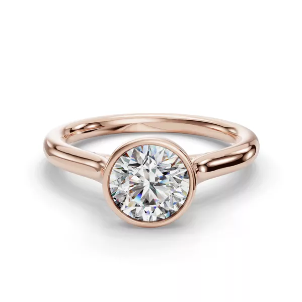 Emery Bezel Solitaire Ring