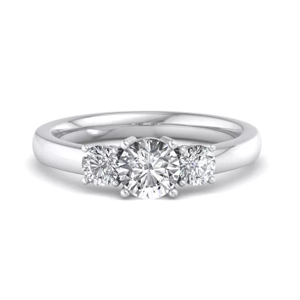 Wynter Three Stone Engagement Ring
