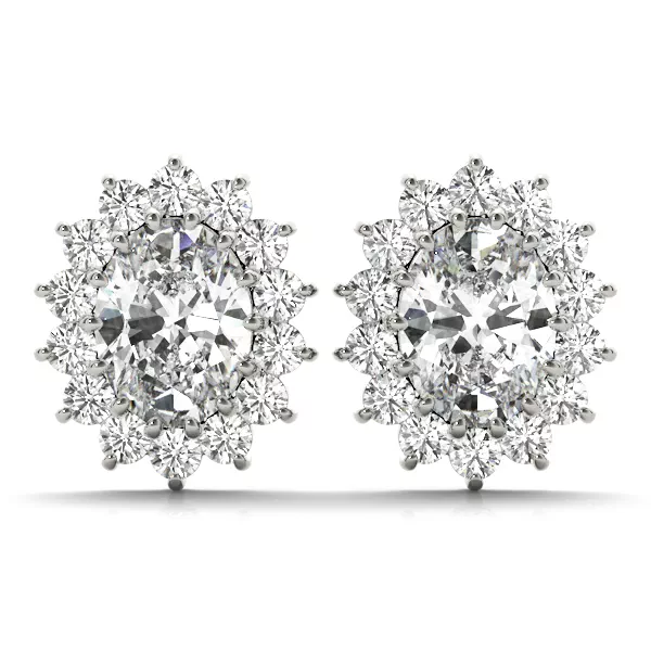 Setting Missy Halo earrings