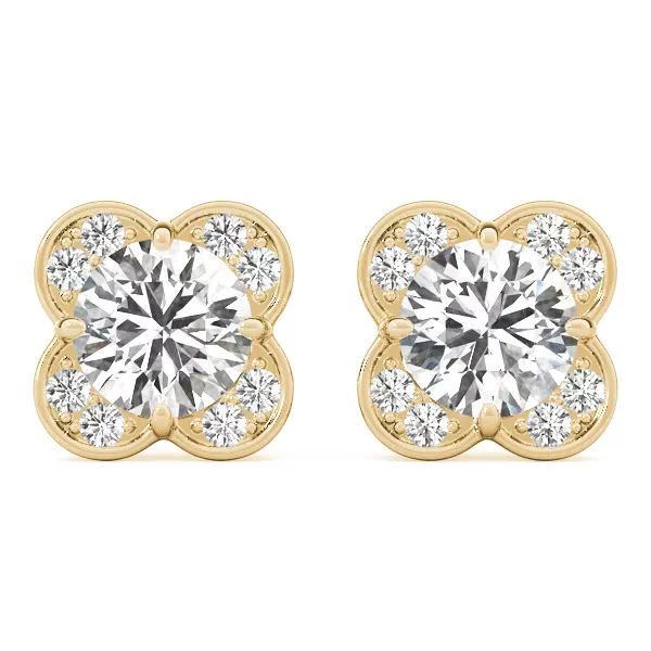Butterfly Halo Earrings