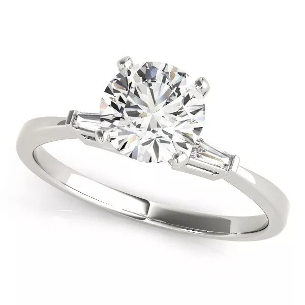 Amora Three Stone Engagement Ring